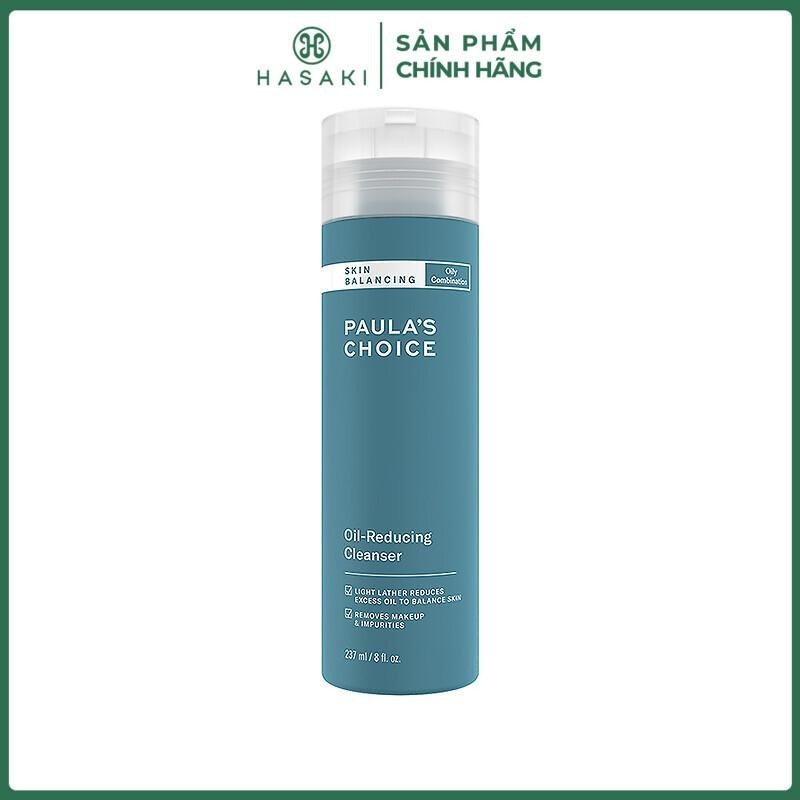 Sữa Rửa Mặt Paula's Choice Cân Bằng Độ Ẩm Và Giảm Dầu Skin Balancing Oil-Reducing Cleanser 237ml