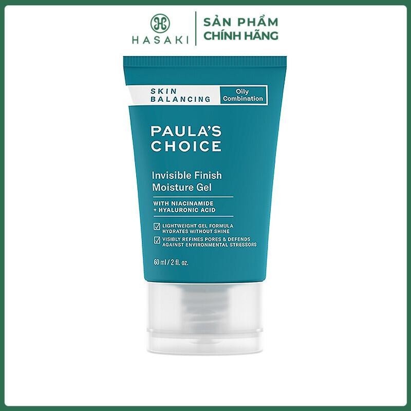 Gel dưỡng ẩm ban đêm cho da mềm mịn Paula's Choice Skin Balancing Invisible Finish Moisture Gel 60ml