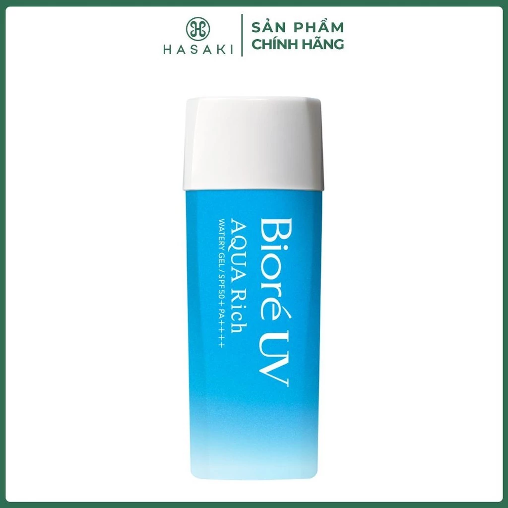 Gel Chống Nắng Công Nghệ Màng Nước Bioré UV Aqua Rich Water Gel SPF50 PA++++ 90ml Hasaki Sản Phẩm Chính Hãng