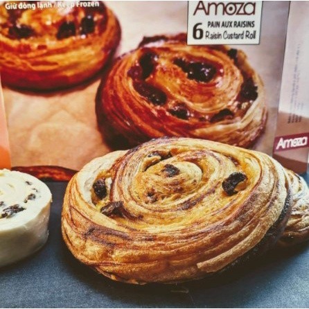 Bánh Nho ngàn lớp/ Pain au raisin (6 chiếc 90g) | Shopee Việt Nam