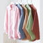 Áo sơ mi nữ GILLEE chất cotton dáng oversized, sơ mi form rộng vải cotton thấm hút, tôn dáng FAS333