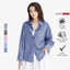 Áo sơ mi kẻ sọc nữ GILLEE dáng oversized, sơ mi form rộng vải kate Mỹ cao cấp chống nhăn, thấm hút tốt FAS294
