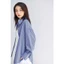 Áo sơ mi kẻ sọc nữ GILLEE dáng oversized, sơ mi form rộng vải kate Mỹ cao cấp chống nhăn, thấm hút tốt FAS294