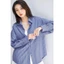 Áo sơ mi kẻ sọc nữ GILLEE dáng oversized, sơ mi form rộng vải kate Mỹ cao cấp chống nhăn, thấm hút tốt FAS294