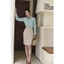 Chân Váy Bút Chì Công Sở GILLEE Dáng Dài Ngang Gối YVB014