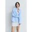 Áo sơ mi nữ kẻ sọc GILLEE áo sơ mi dáng oversized, sơ mi form rộng vải kate Mỹ cao cấp chống nhăn FAS317