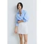 Áo sơ mi nữ kẻ sọc GILLEE áo sơ mi dáng oversized, sơ mi form rộng vải kate Mỹ cao cấp chống nhăn FAS317