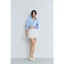Áo sơ mi nữ kẻ sọc GILLEE áo sơ mi dáng oversized, sơ mi form rộng vải kate Mỹ cao cấp chống nhăn FAS317