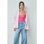Áo sơ mi nữ kẻ sọc GILLEE sơ mi dáng oversized, sơ mi form rộng vải kate Mỹ chống nhăn, thấm hút FAS338
