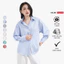 Áo sơ mi nữ tay dài GILLEE sơ mi kẻ sọc oversized nhiều màu, sơ mi form rộng cao cấp chống nhăn FAS292
