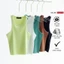Áo ba lỗ nữ GILLEE dáng croptop cổ tròn vải thun gân nhiều màu co giãn, mềm mịn, thoải mái FAT067