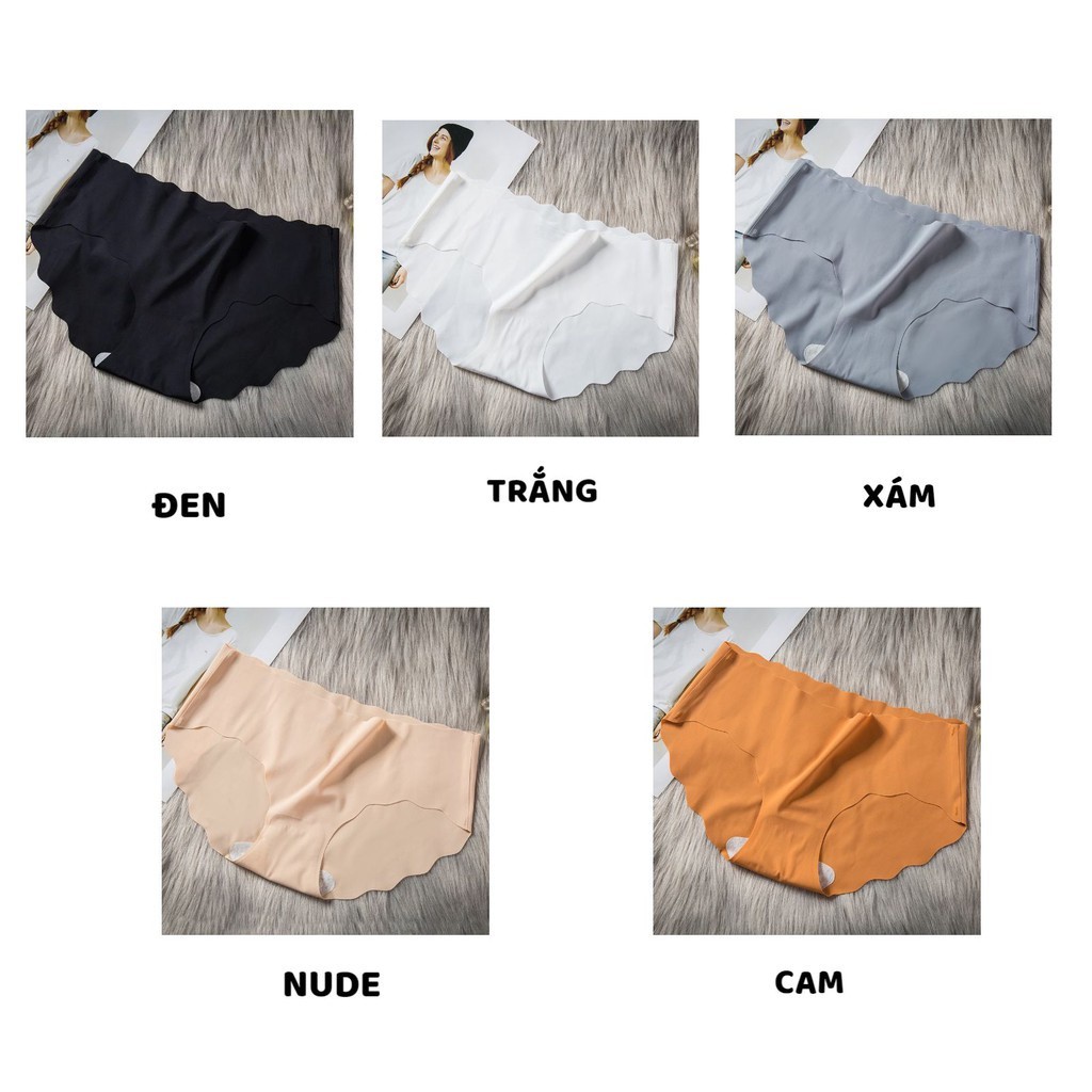 Quần Lót Nữ - Quần Lót Nữ Đúc Su viền sóng gợi cảm tôn dáng sexy - đúc su thun lạnh DAN STORE Mã 63