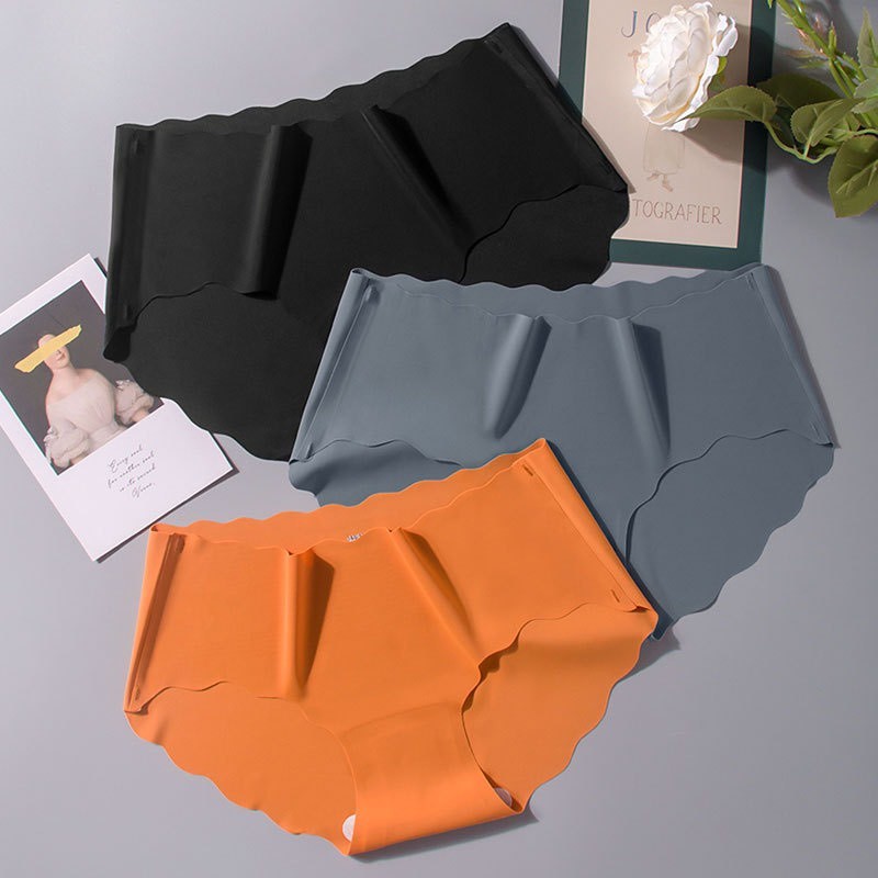 Quần Lót Nữ - Quần Lót Nữ Đúc Su viền sóng gợi cảm tôn dáng sexy - đúc su thun lạnh DAN STORE Mã 63