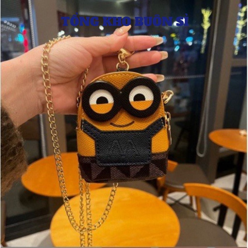 Túi Đeo Chéo Nữ Mini Hình Minion Dễ Thương 🍀FREESHIP🍀 Ví Mini Cho Bé Hình Minion Kute Lắm Nha #túi_đeo_chéo