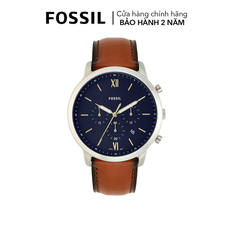Đồng hồ nam Fossil Neutra dây da, mặt 44 MM, màu nâu, FS5453 | Shopee ...