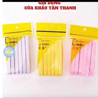 (Gói 12 cái) Bọt biển - Bông nở rửa mặt Chivey dạng nén tiện dụng
