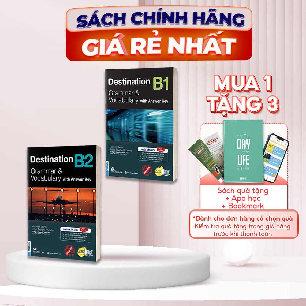 Sách Destination B1 & B2 Grammar and Vocabulary Kèm Đáp Án Lẻ/Combo ...