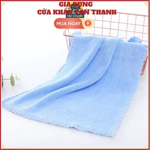 Khăn Mặt Lông Cừu Hàn Quốc 50x30cm Siêu Thấm Hút #khanmat
