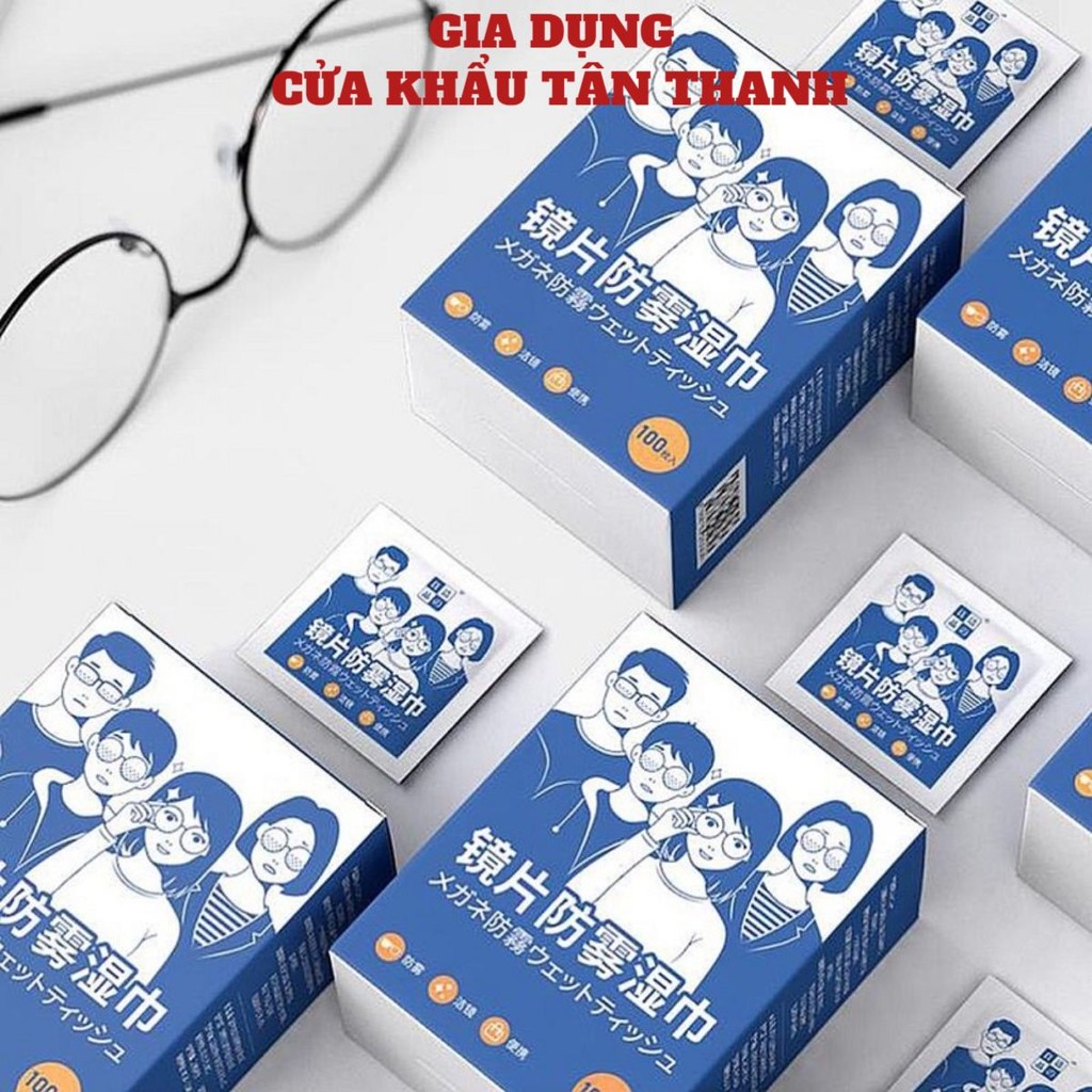 Giấy lau kính chống nhờn giúp cho kính sáng bóng hơn, Khăn giấy chống bám hơi nước giúp cho việc lau kính dễ dàng hơn