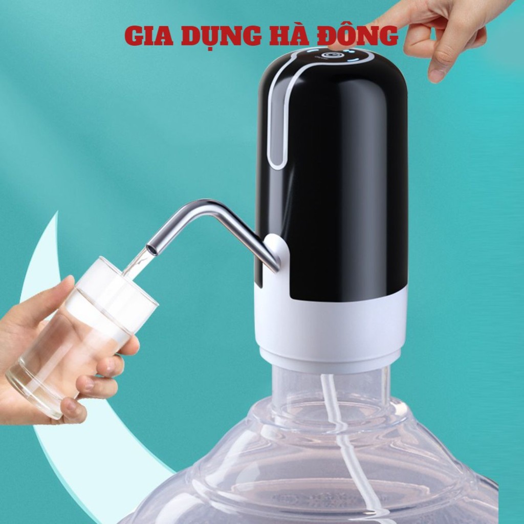 Máy bơm hút nước mini tự động từ bình | Vòi triết xăng bơm rượu tự động thông minh