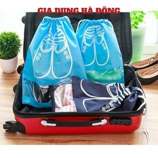 Túi Đựng Giày Chống Bẩn Hoạ Tiết Đi Du Lịch Thông Minh Tiện Lợi TUI5462