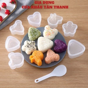 Khuôn làm cơm nắm Onigiri kiểu nhật cho bé T2