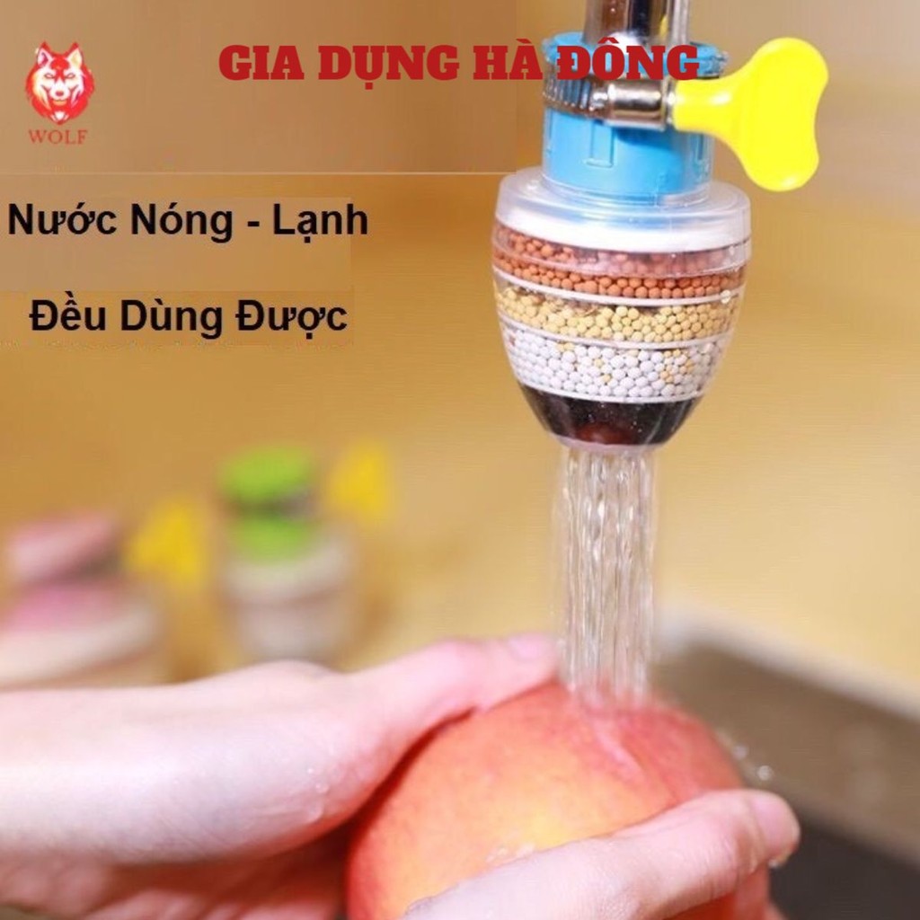 (COMBO 5) Đầu Lọc Nước Trực Tiếp - Vòi Rửa 6 Tầng Lọc Nước Sạch Siêu Tiện Lợi - #daulocnuoc