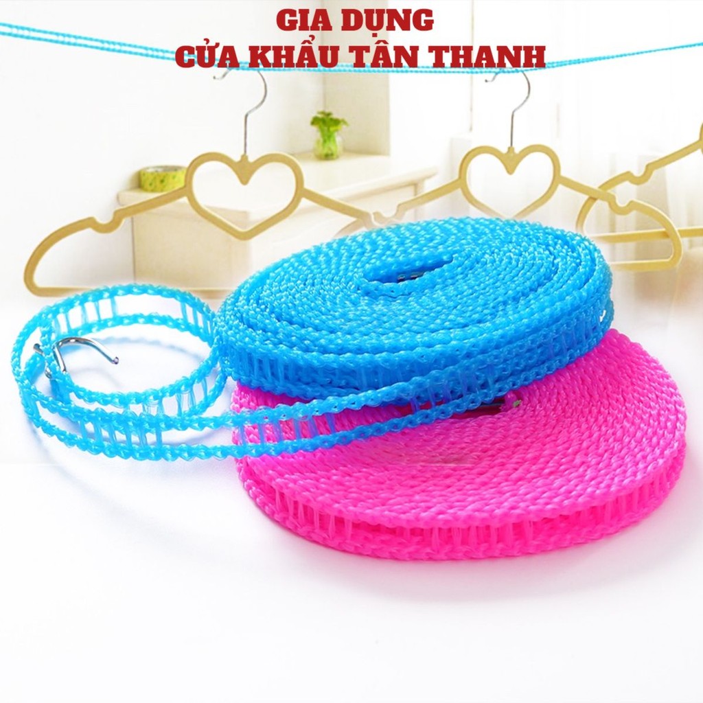 Combo 2 dây phơi đồ tiện ích dài 5m