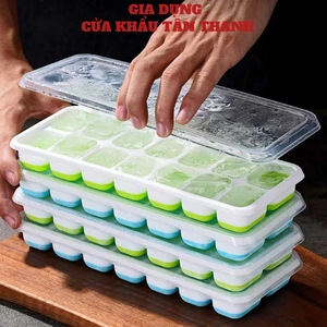 Khay làm đá chống dính 14 ô có nắp đậy (KD14)