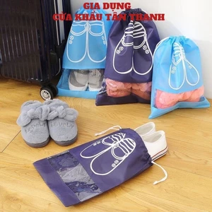 Túi Vải Đựng Giày Dép Dây Rút Chống Bẩn Du Lịch Size Lớn Với Họa Tiết Thiết Kế Đẹp Mắt