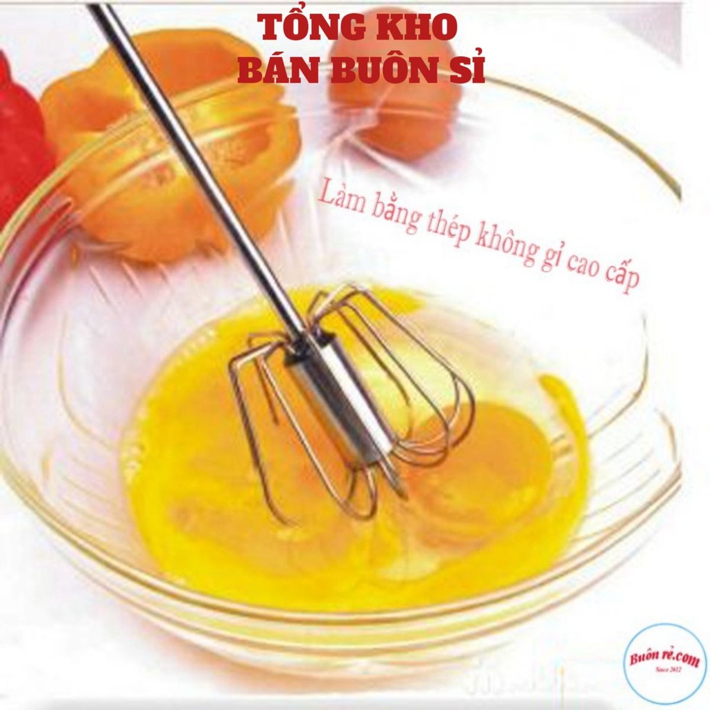 (COMBO 5)Cây Đánh Trứng INOX 🍒SOKANY.STORE🍒 Dụng Cụ Cây Đánh Trứng Inox Có Trục Xoay Tự Động Nhỏ Gọn Tiện Dụng