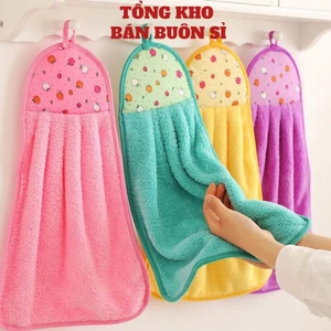 Khăn lau tay 🍒SOKANY.STORE🍒 Khăn lau chùi đa năng treo tường