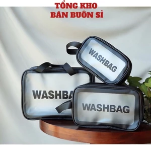 Cốp Trang Điểm Dạng Túi Xách Tay, Túi Cốp Đựng Mỹ Phẩm WASHBAG 3 size 3 màu Túi đựng đồ trang điểm đồ cá nhân chống nước