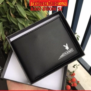 Ví Da Nam Nhỏ Gọn,Ví Nam Hàng Hiệu PLAYBOY Chất Da Đẹp Thời Trang Cao Cấp, Bóp Ví Da PU Xịn Nhiều Ngăn Đẳng Cấp Nam Tính