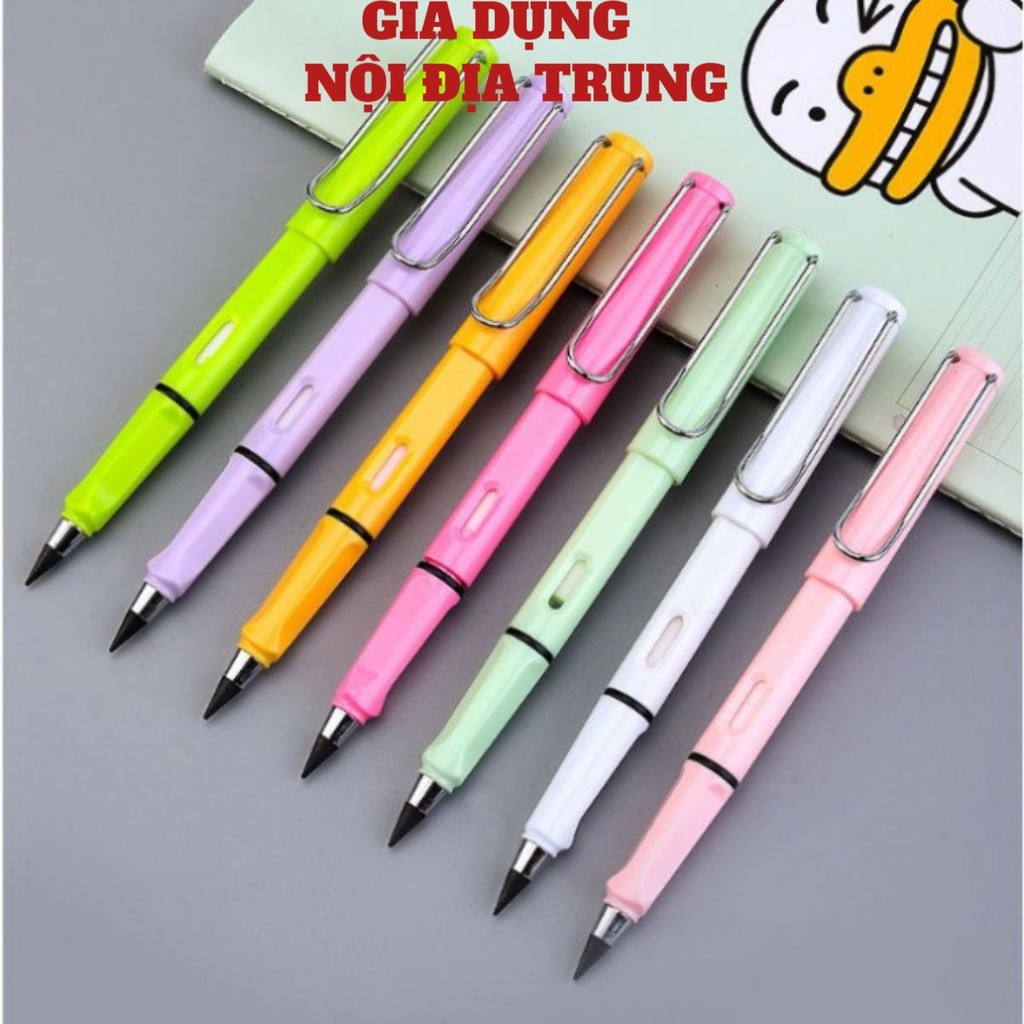 Bút Chì Vĩnh Cửu Không Cần Chuốt Dành Cho Học Sinh Tập Viết- Có Kèm Tẩy