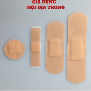 Băng Gạc Y Tế 100 Miếng To Nhỏ Chất Lượng Cao, Hộp Gạc Y Tế  Dán Vết Thương 100 Miếng To Nhỏ Có Thể Tái Sử Dụng