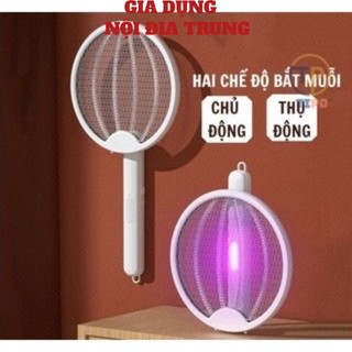 Vợt Muỗi Thông Minh Gấp Gọn🔥 #VỢT_BẮT_MUỖI 🔥 Vợt Kiêm Đèn Bắt Muỗi Tự Động Gấp Gọn 2 Trong 1 Ban Đêm Tiện Lợi