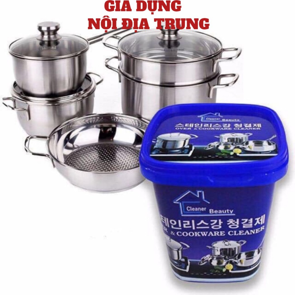 Kem tẩy rửa xoong nồi đa năng Hàn Quốc 🍒𝐆𝐈𝐀𝐃𝐔𝐍𝐆.𝐇𝐀𝐍𝐆𝐍𝐎𝐈𝐃𝐈𝐀𝐓𝐑𝐔𝐍𝐆🍒 Kem Tẩy Trắng Nồi Xoong Chảo Đa Năn