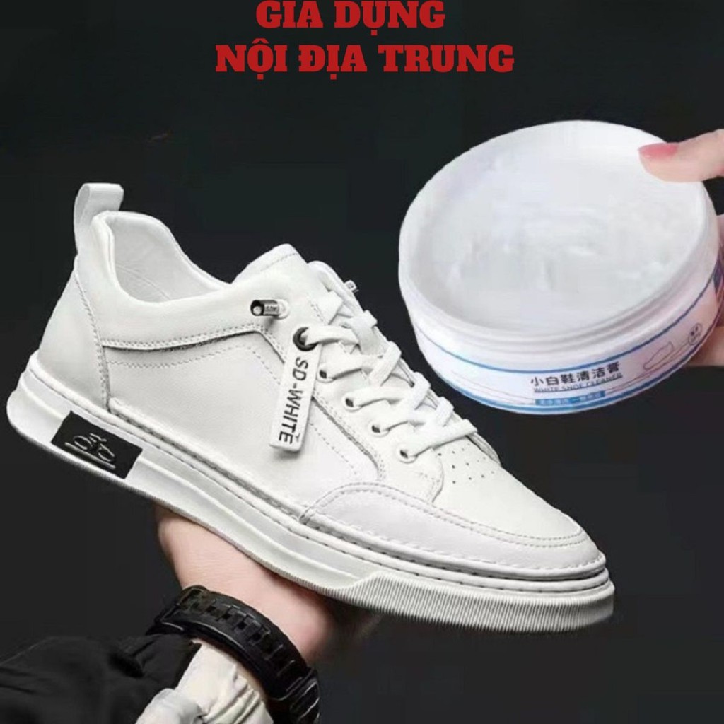Sáp tẩy trắng vệ sinh giày tẩy trắng giày da nhanh chóng, Kem tẩy trắng giày dành riêng cho giày da sáng bóng như mới