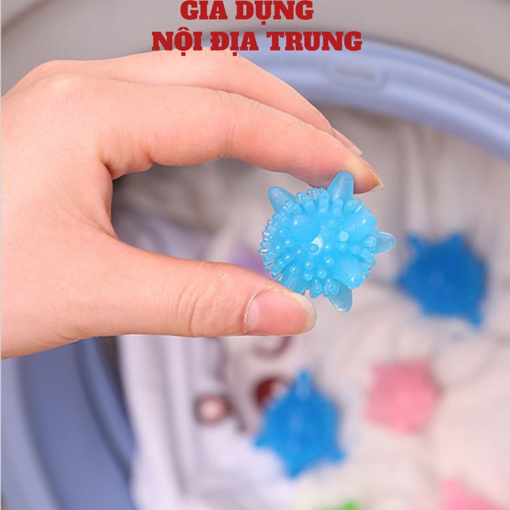 [COMBO 10] Bóng Giặt🍀FREESHIP🍀Bóng Giặt Mini Là Thẳng Quần Áo Siêu Sạch Mẫu Mới