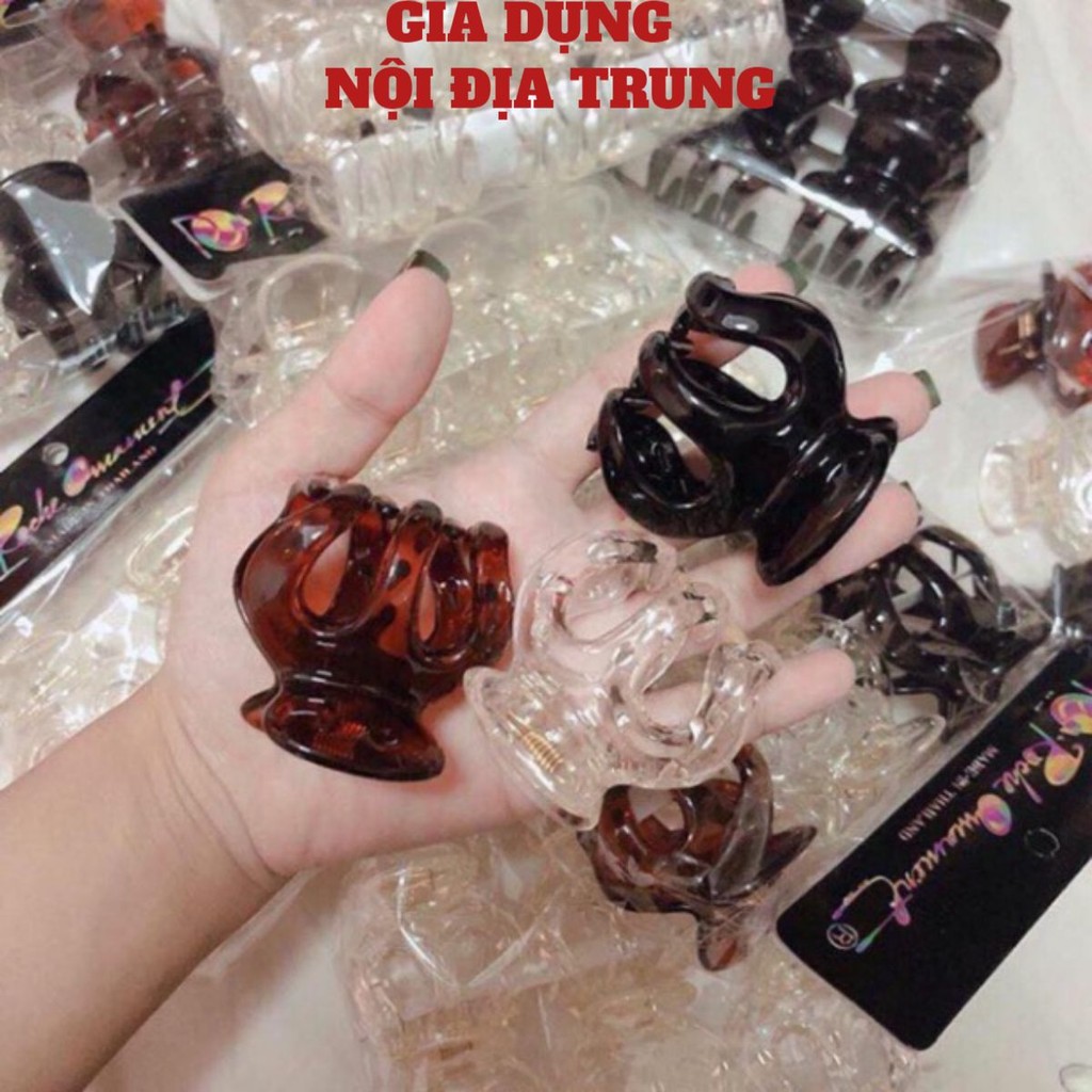 kẹp Tóc Hàn Quốc Nữ Đẹp Trong Suốt Dễ Thương Xinh Xắn🍀FREESHIP🍀Kẹp Tóc Càng Cua
