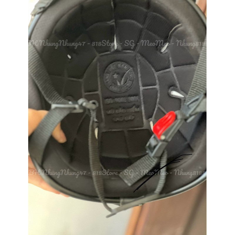 Mũ bảo hiểm trẻ em Kuromi loại 1 Cao Cấp Có Kính Size bé 3 -8 tuổi - Kurumi có kính N2