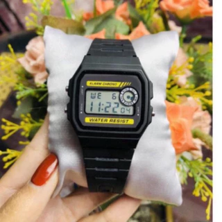 Đồng Hồ Điện Tử Unisex Casio WR F94 Dây Cao Su Mặt Nhựa – Đồng Hồ Nam Nữ Thời Trang