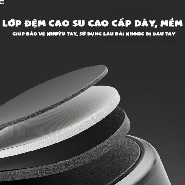 Con lăn tập bụng 4 bánh thế hệ mới phiên bản 2024 - có trợ lực - tặng kèm đồng hồ + thảm gối