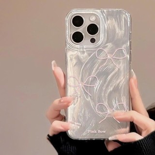 Ốp lưng iphone Lông vũ in hình Nơ ánh bạc siêu xynh 6plus/7plus/x/xs/xsm/11/12/13/14/15/pro/max/plus/promax RABBI