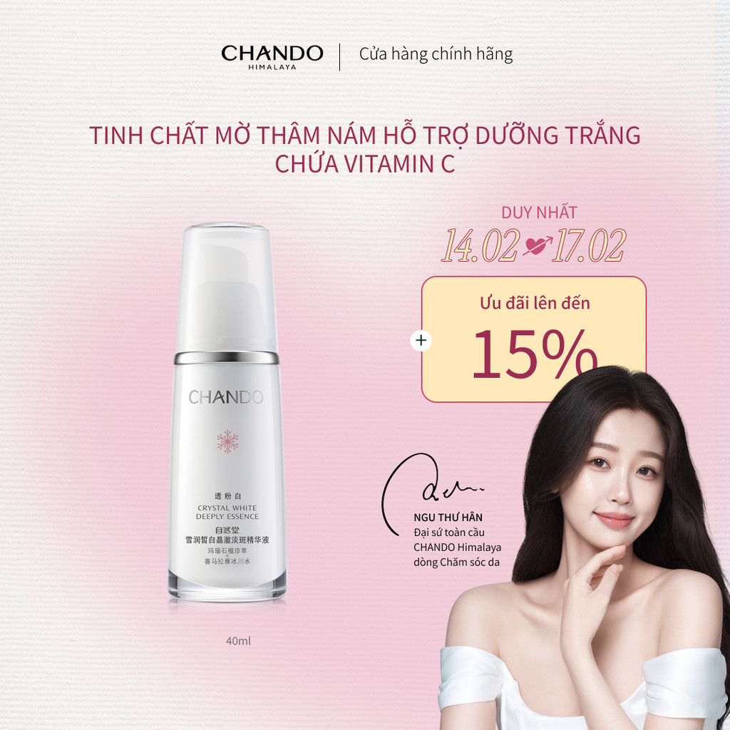 Tinh Chất Mờ Thâm Nám Hỗ trợ Dưỡng trắng CHANDO Himalaya 40ml Chứa ...