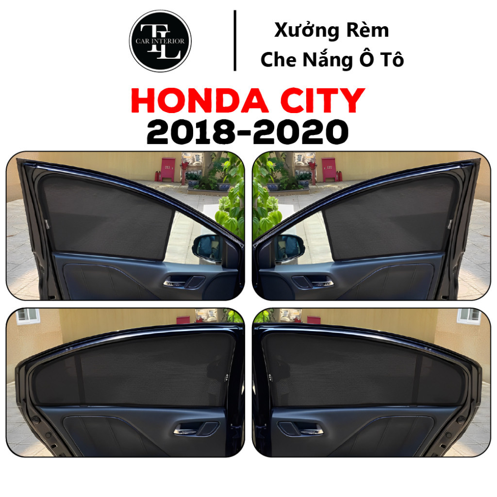 Rèm Che Nắng Nam Châm Xe Honda City 2018-2020, Rèm Che Nắng Loại 1 ...