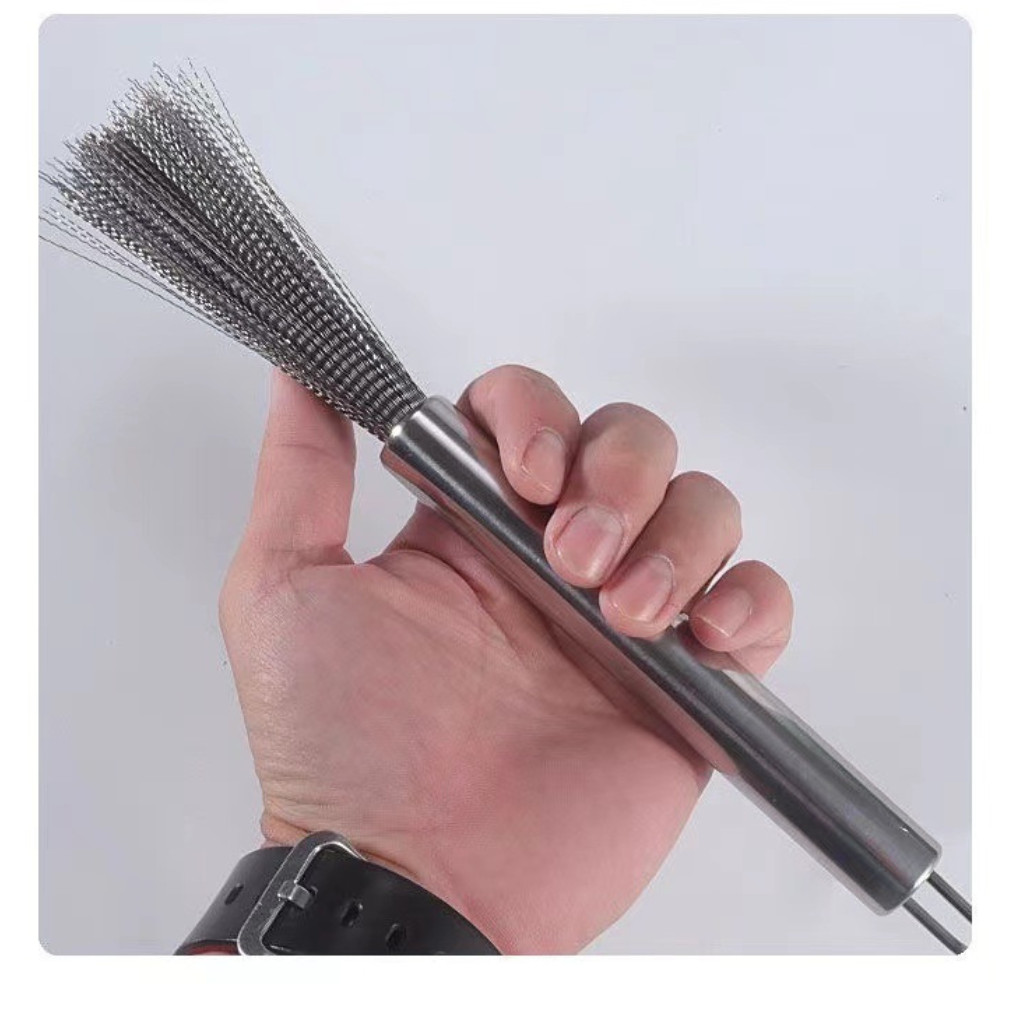 Chổi Inox 304 Chuyên Dùng Cọ Chà Rửa Nồi, Chảo Siêu Sạch, Siêu Nhanh Tiện Lợi