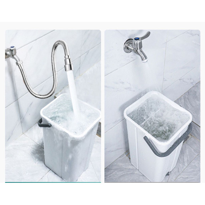 Vòi Nước Bằng Thép Không Gỉ Ống Nối Dài Xoay 720 Độ Và Uốn Cong Tùy Thích
