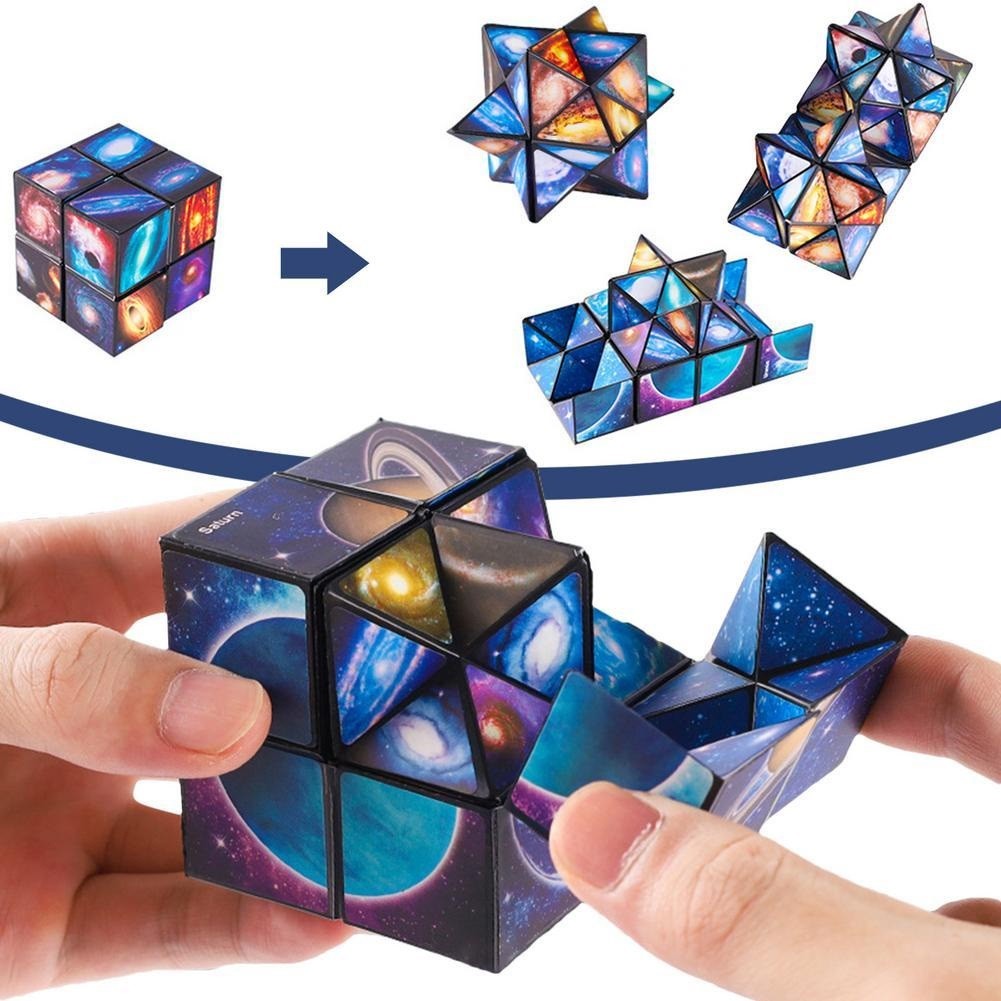 Đồ Chơi Khối Rubik Nam Châm Biến Thể 72 Hình Galaxy